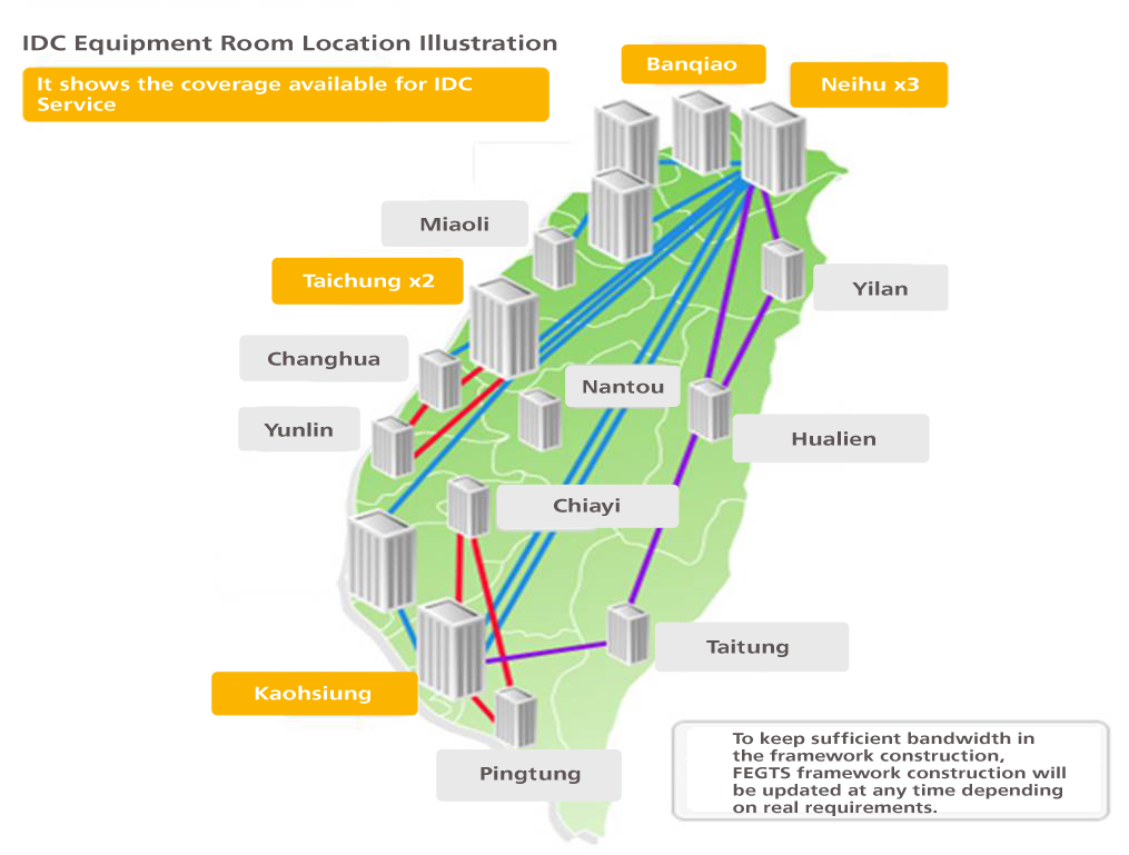 IDC Equipment Room Location Illustration